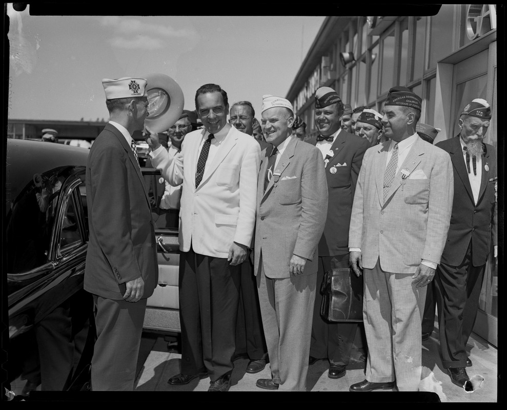 Here for the VFW's national encampment, Gov. Frank Clement of Tenn ...