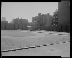 Walls and grounds of Charles Street Jail