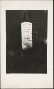 Grave marker of Rev. Patrick B. Murphy