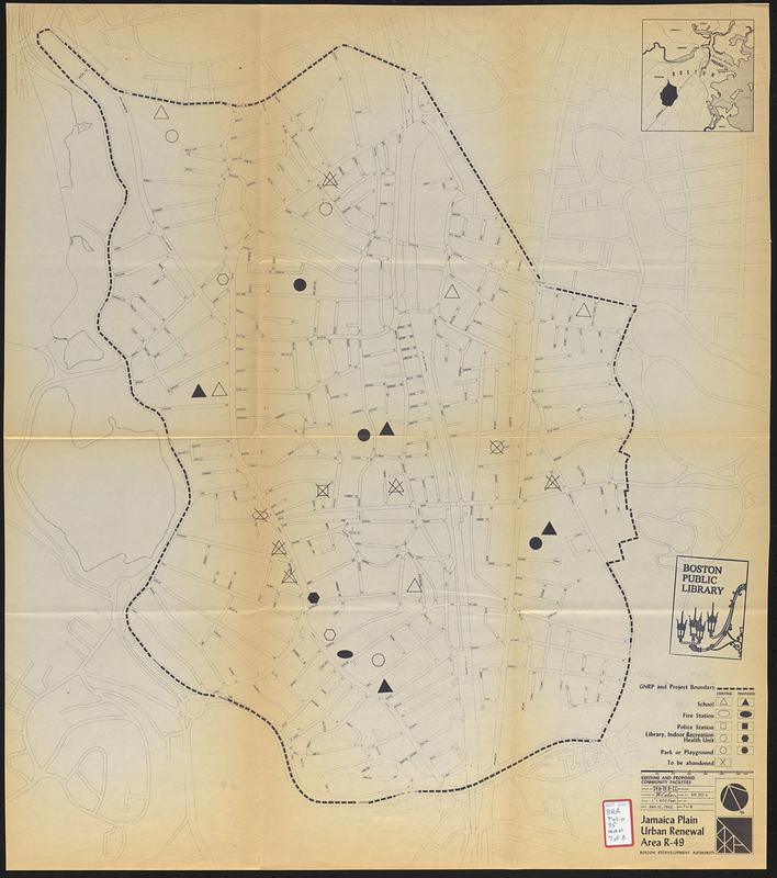 Jamaica Plain urban renewal area r-49