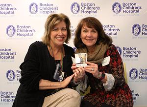 Beth D. Driscoll and Patricia Z. Ashe at the Boston Children's Hospital Photo Sharing Event