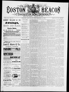 The Boston Beacon and Dorchester News Gatherer, September 20, 1884