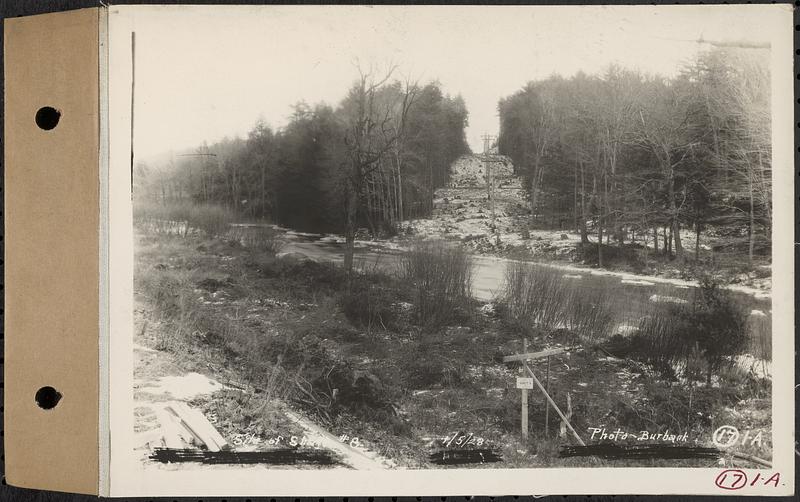 Contract No. 17, West Portion, Wachusett-Coldbrook Tunnel, Rutland, Oakham, Barre, site of Shaft 8, Barre, Mass., Jan. 5, 1928