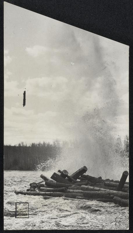Big Spring logging in Maine. - Digital Commonwealth
