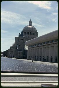 Reflecting pool at the Christian Science Plaza, First Church of Christ Scientist