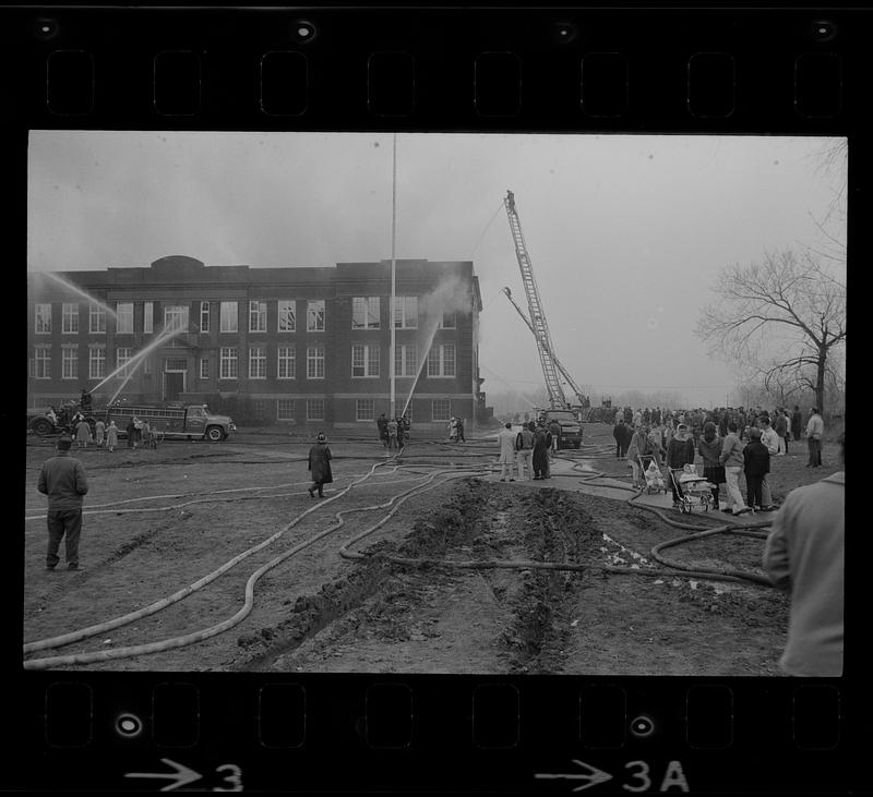 Amesbury High School fire