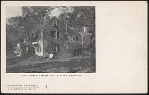 Homestead of Col. William Prescott