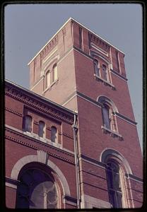 St. Mary's Church Endicott side tower, Boston North End