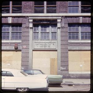 Commercial Street demolished 1971