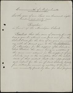 1861 Resolves