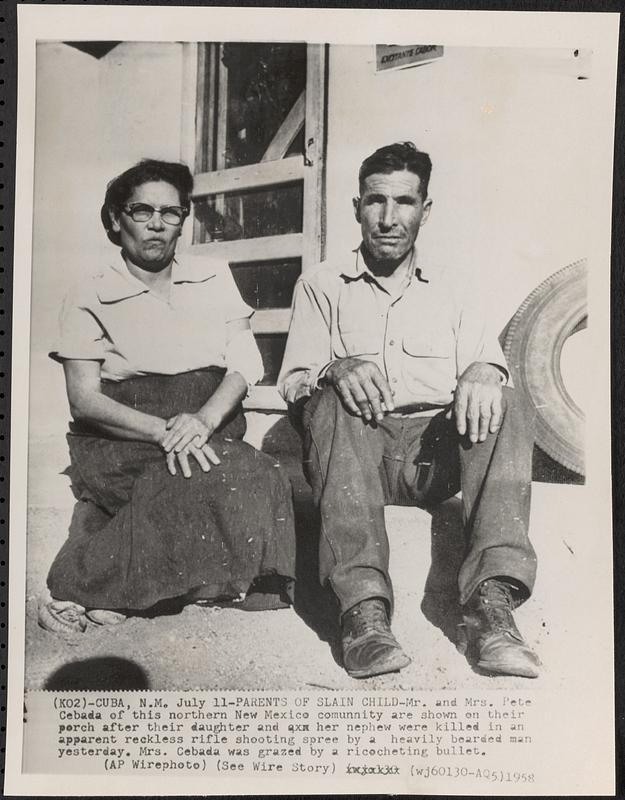 Parents of slain child