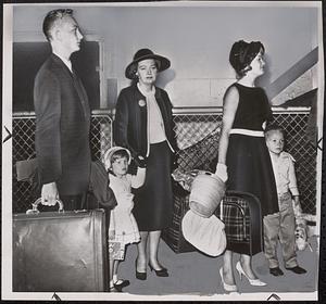 Deported woman and family leave for Scotland