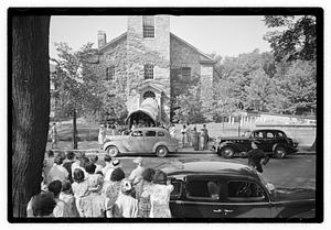 Wedding of Kinsman's daughter at Newburyport