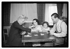 Bebe Daniels and family