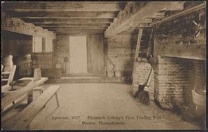 Aptucxet, 1627, Plymouth Colony's first trading post, Bourne, Massachusetts