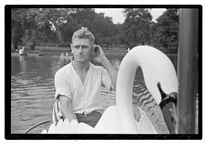 Wm Hanscomb swan boat