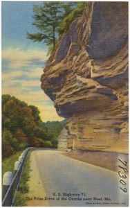 U.S. Highway 71, the Prize Drive of the Ozarks, near Noel, Mo.