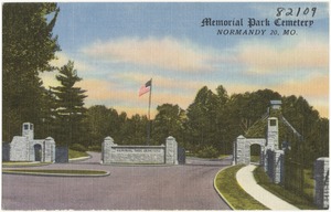Memorial Park Cemetery, Normandy 20, Mo.