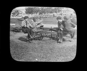 Health Merry-Go-Round, Perkins Kindergarten for the Blind, Jamaica Plain, 1910