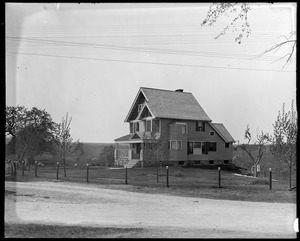 E. F. Carley House, spring and fall