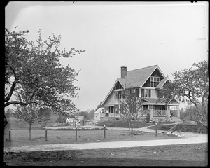 E. F. Carley House from S. E., fall