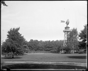 F. S. Clark's tennis and croquet grounds, fall