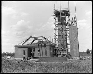 BWW  (Billerica Water Works) pumping station during construction