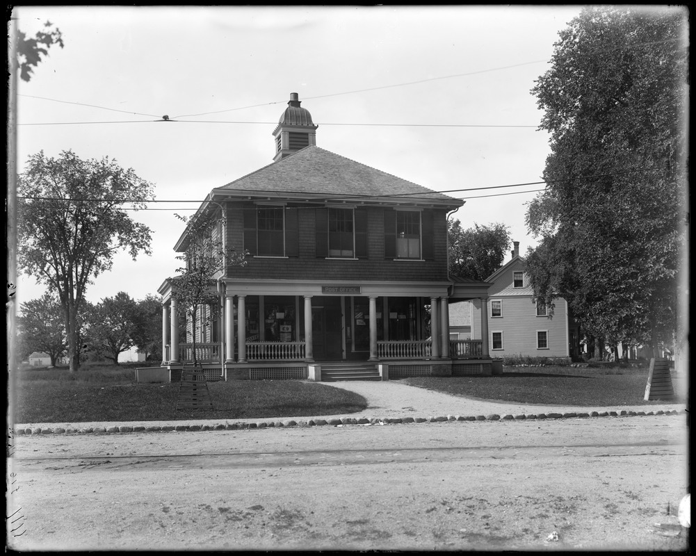 Post Office and Club House, front