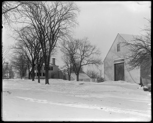Geo. F. Coulsons house, snow scene