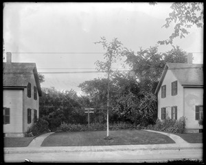 #11 Lowell Street, front view showing lawn