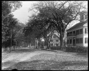Elm Street, No. Billerica, looking north from front of Baptist Church