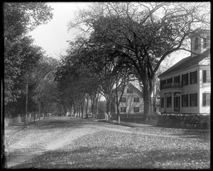 Elm Street, No. Billerica, looking north from front of Baptist Church