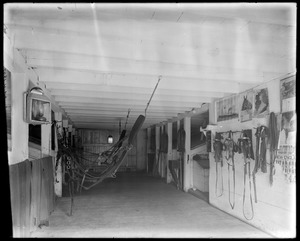 Talbot Mills stable interior