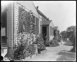 #90-80 Wilson Street, rear view, looking north, showing Nugent child