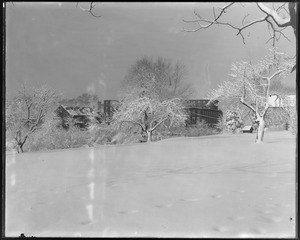 Talbot Mills from Faulkner Street, snow view