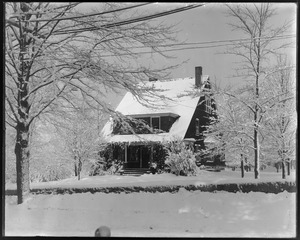 J. F. Talbot house after snow
