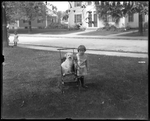 Norris Tibbets and dog