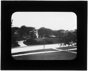 Oval from window in #34 Talbot Ave.