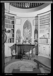 Gloucester, Beauport, Sleeper-McCann House, interior, Book Tower