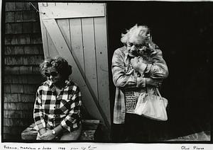 Rebecca, Madelene + Jocko, 1988