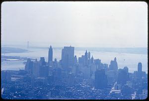 Manhattan skyline from Empire State Building, New York