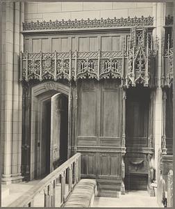 Boston, Emmanuel Church, Lindsay Memorial Chapel, interior, panels