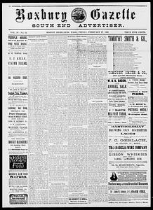 Roxbury Gazette and South End Advertiser, February 27, 1891