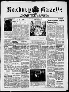 Roxbury Gazette and South End Advertiser, January 21, 1960