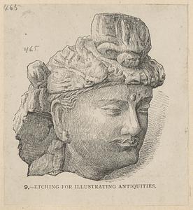 9. Etching for illustrating antiquities