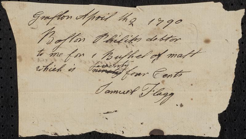 Grafton Correspondence, 1790