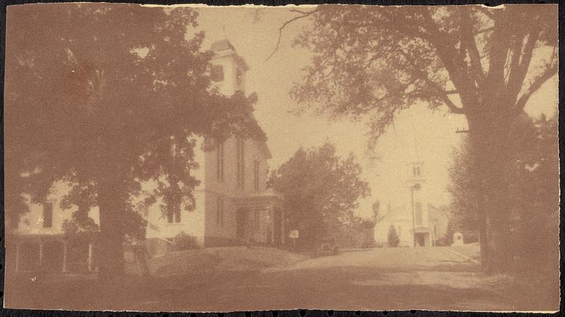 Pepperell center looking west