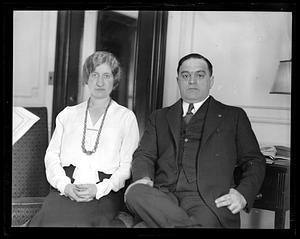 An unidentified man and woman