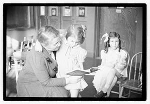 Mabel Adams, principal of Horace Mann School
