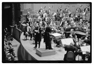 Balokovic violins with Boston Symphony, Koussevitzky conducting